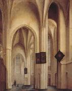 Pieter Jansz Saenredam Church Interior in Utreche (mk08) Spain oil painting reproduction